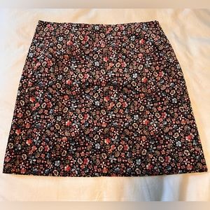 Loft velvet skirt size 4